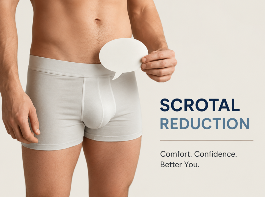 Cosmetic Scrotum Reshaping