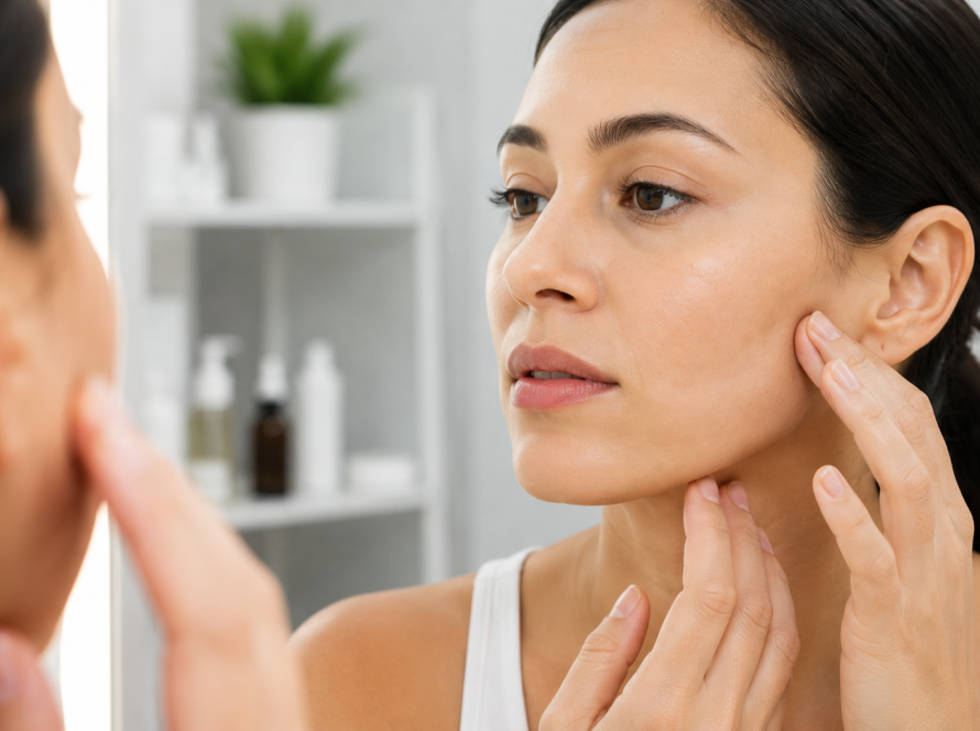 how to tighten loose face skin