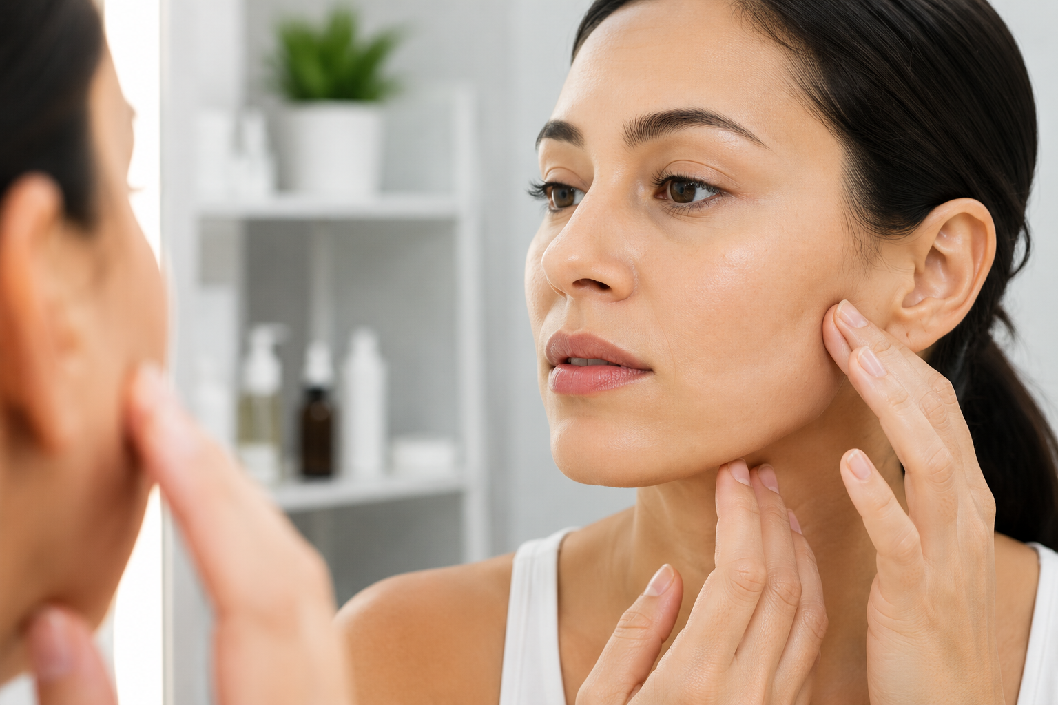 how to tighten loose face skin