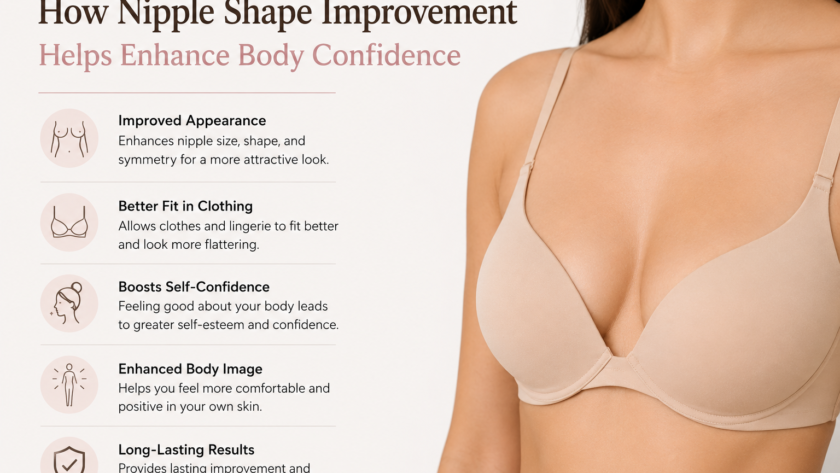 nipple shape improvement