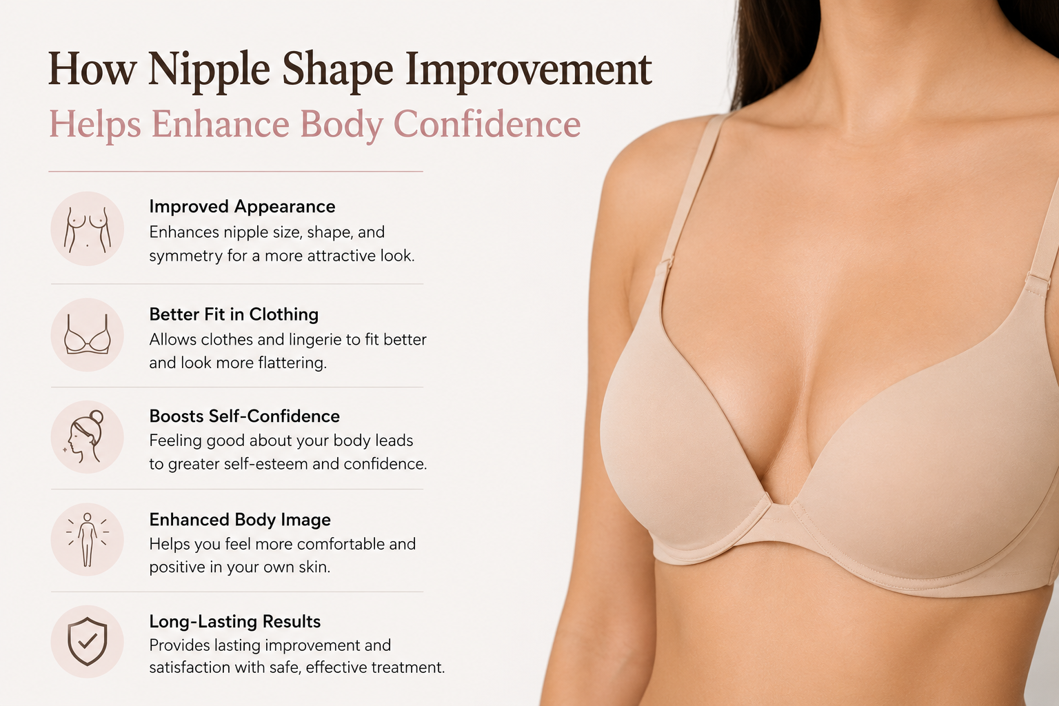 nipple shape improvement