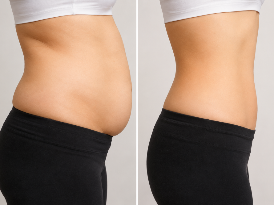 Safe belly fat removal