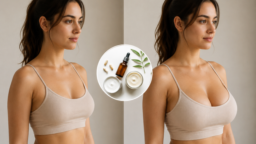 breast size increase without gym