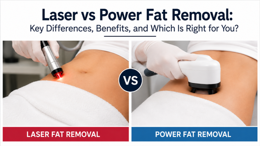 laser vs power fat removal