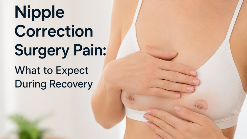 nipple correction surgery pain