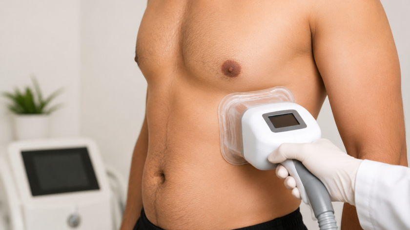 stubborn chest fat freezing