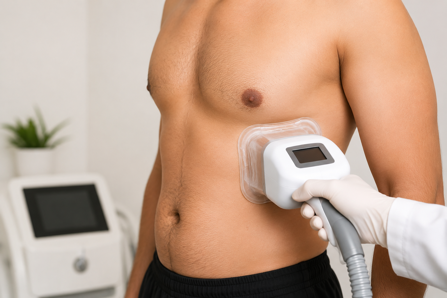 stubborn chest fat freezing