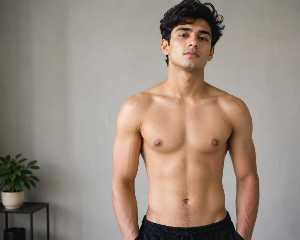 why nipples look big in boys