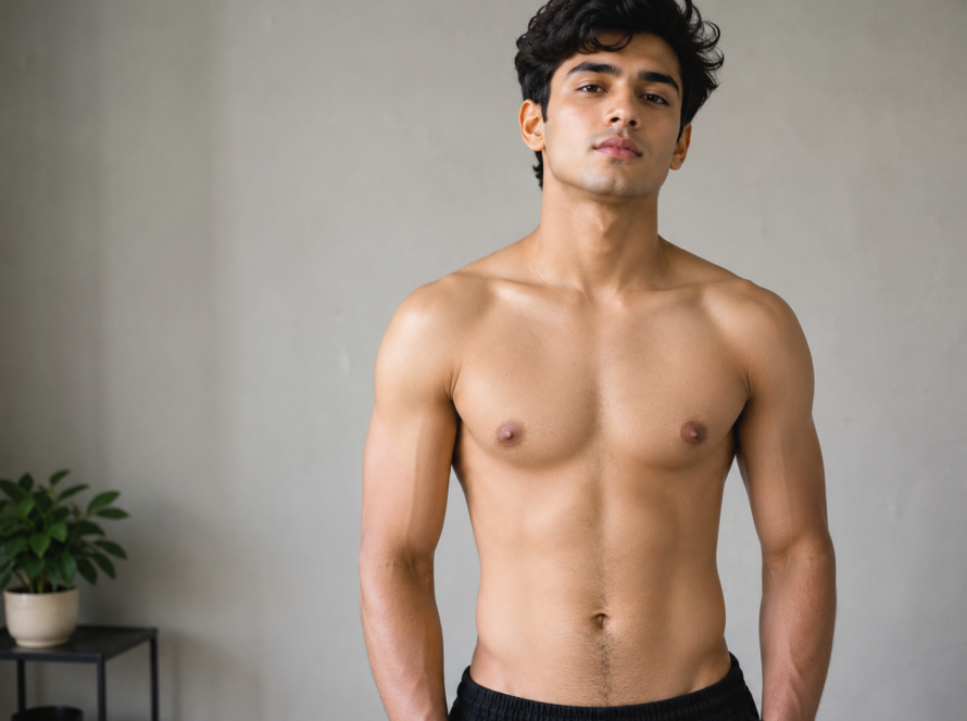 why nipples look big in boys