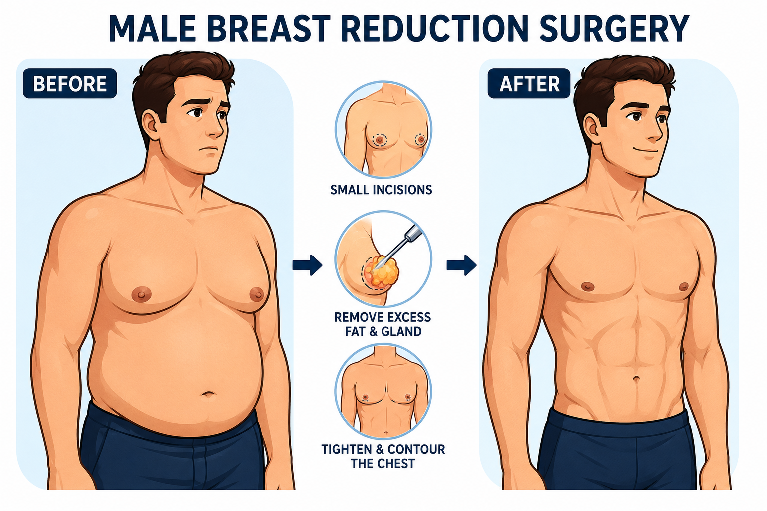 Male Breast Reduction Surgery
