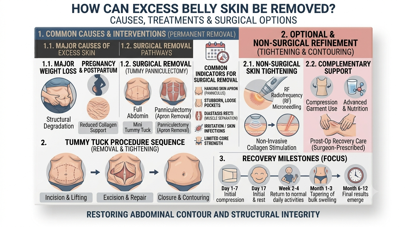 Excess Belly Skin Removal