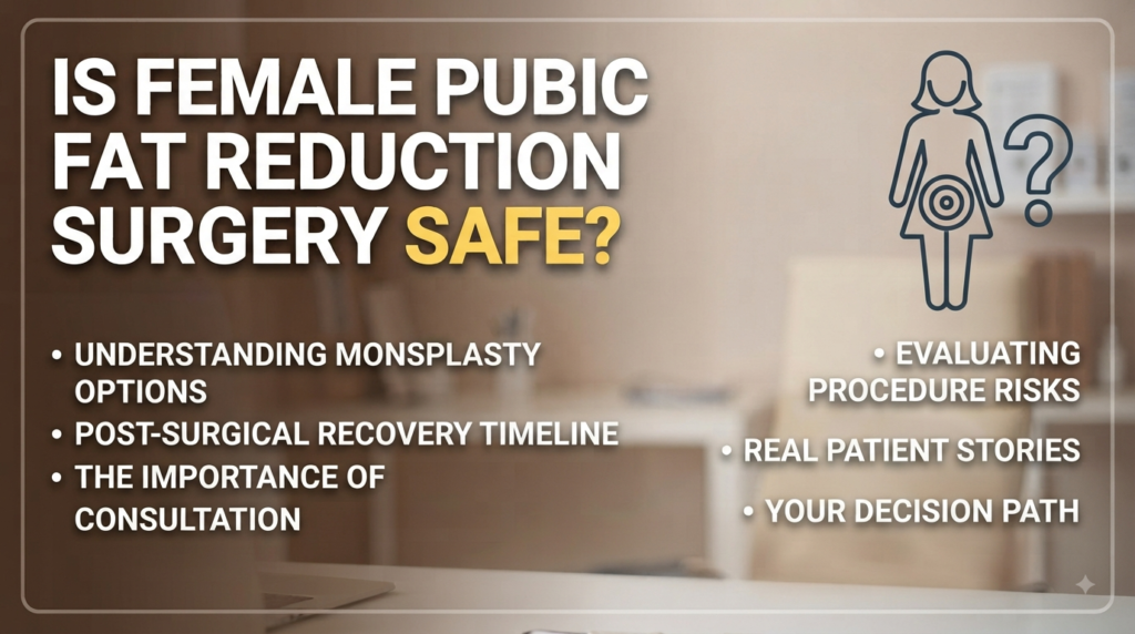 Female Pubic Fat Reduction Surgery