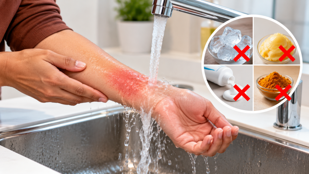 First Twenty Minutes After a Burn, and What to do