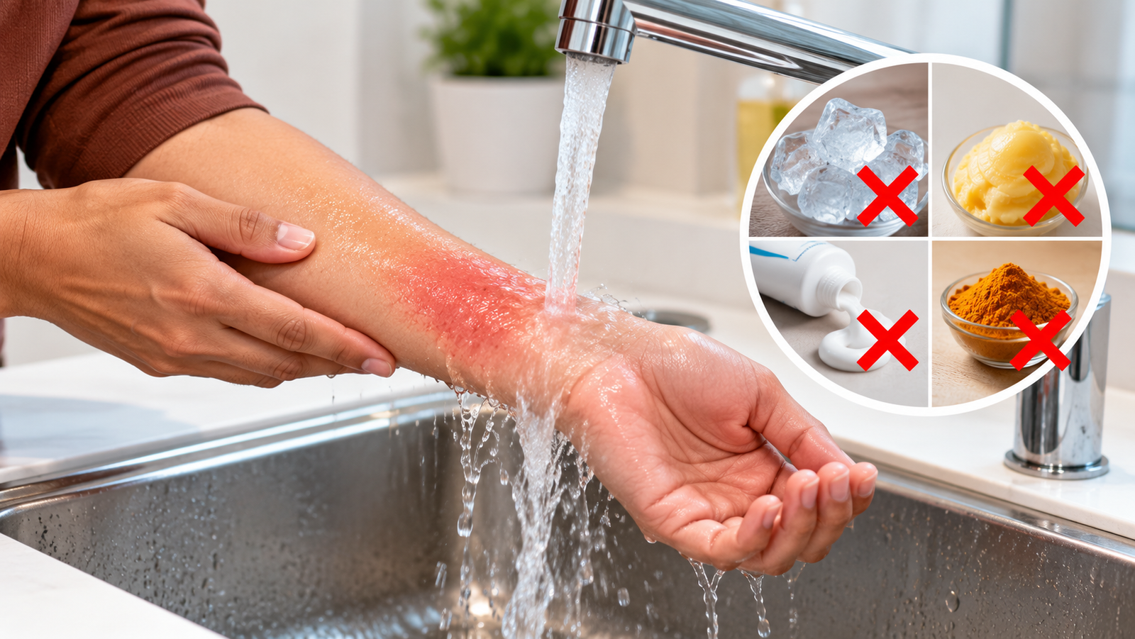 First Twenty Minutes After a Burn, and What to do