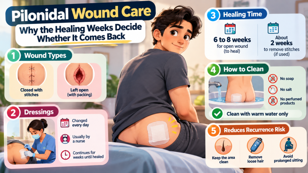 Pilonidal Wound care