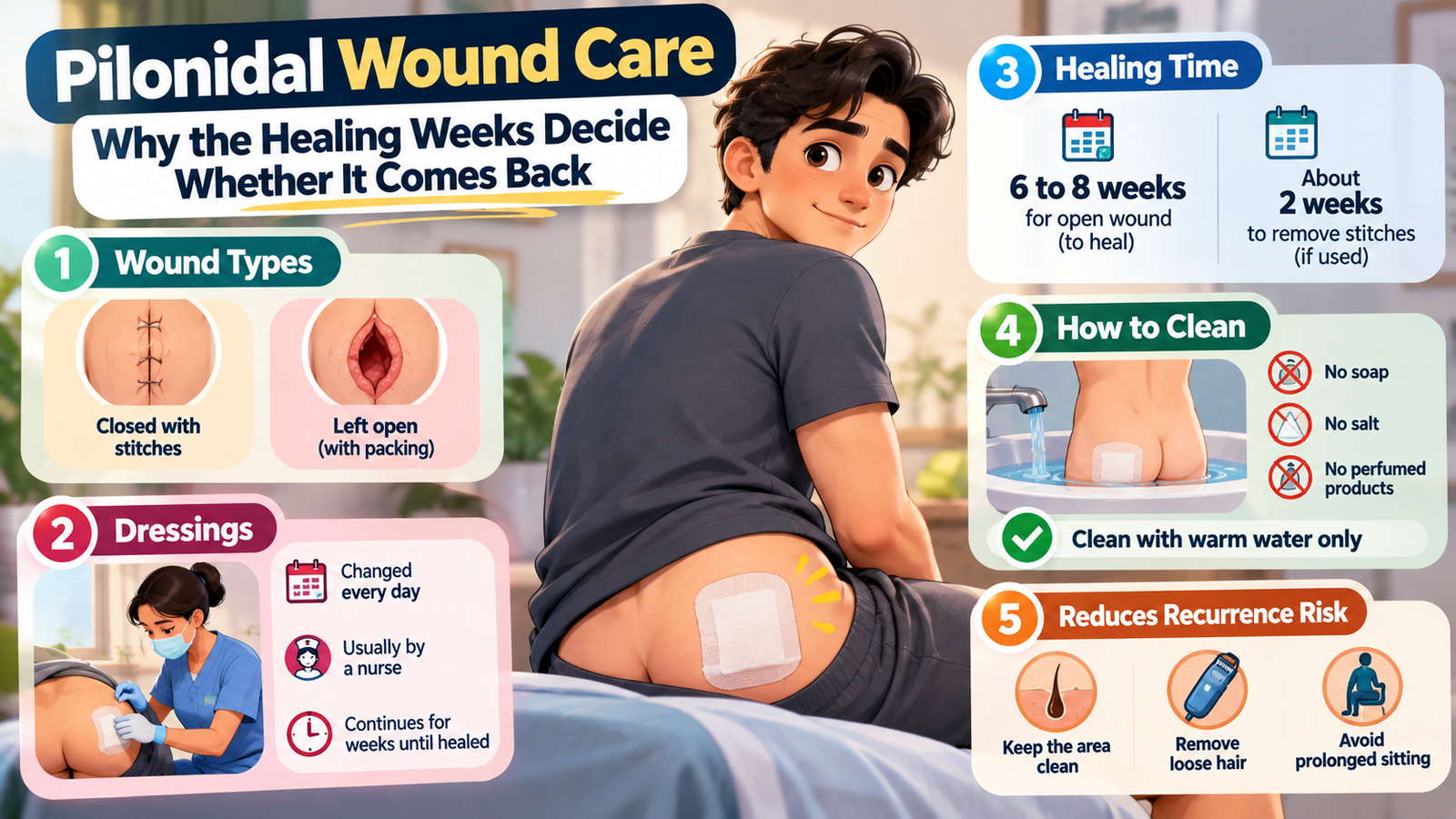 Pilonidal Wound care