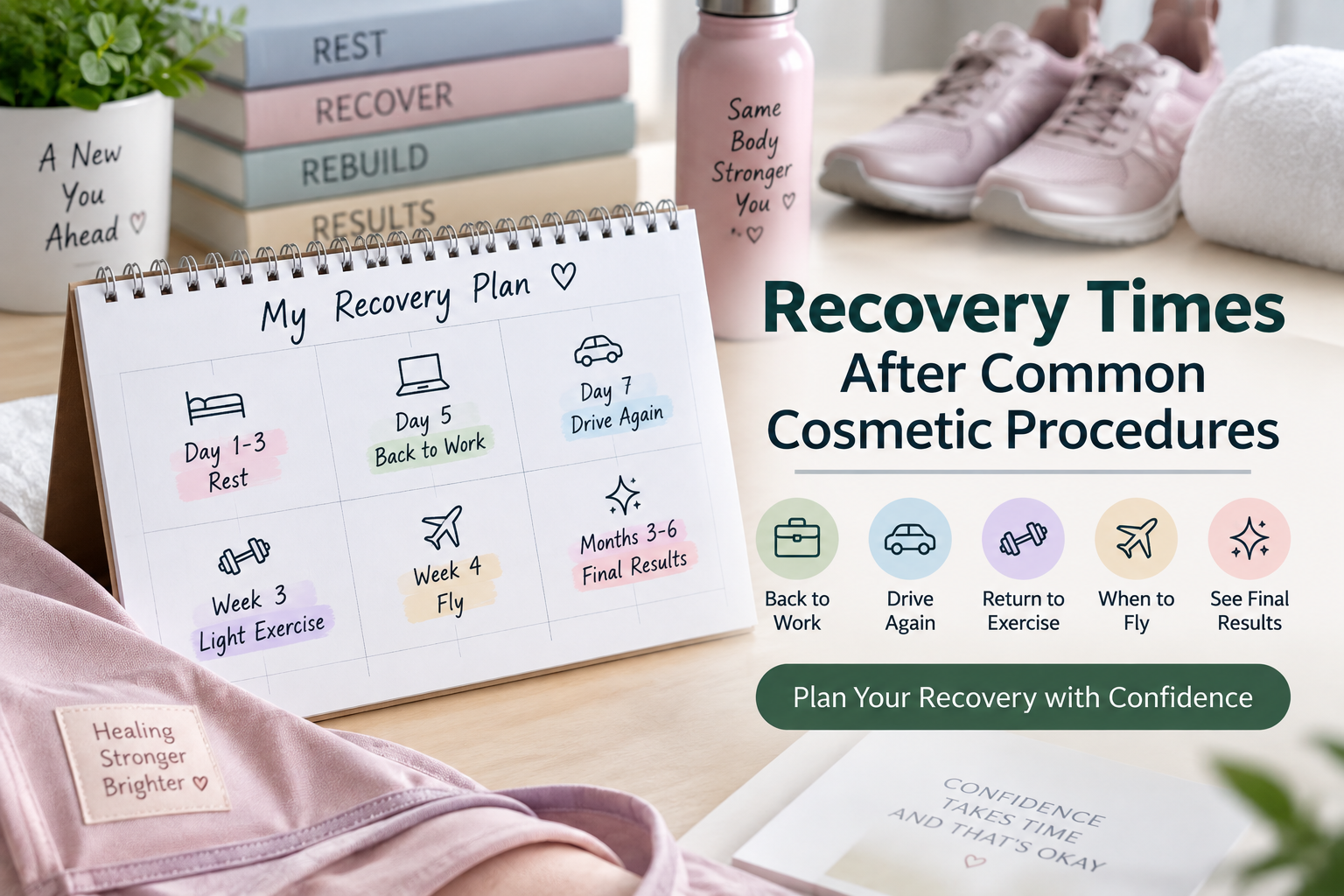 cosmetic surgery recovery time