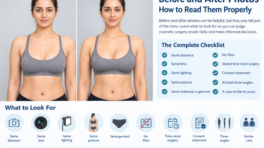 how to read before and after photos