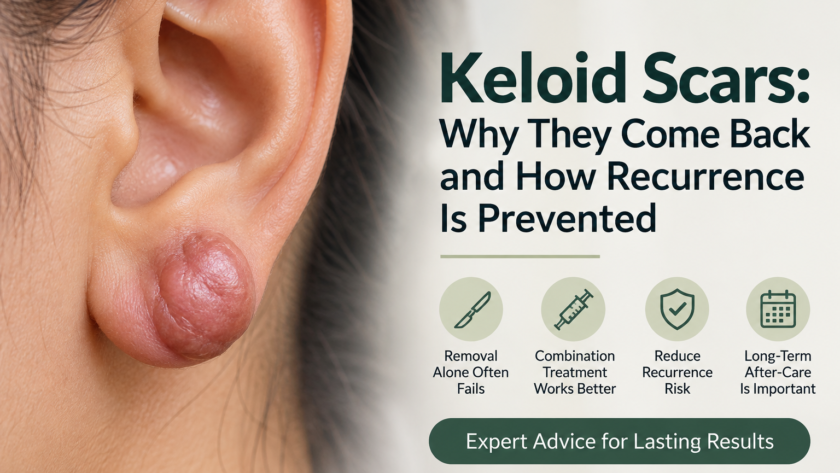 keloid recurrence