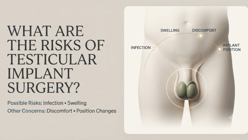 risks of testicular implant surgery