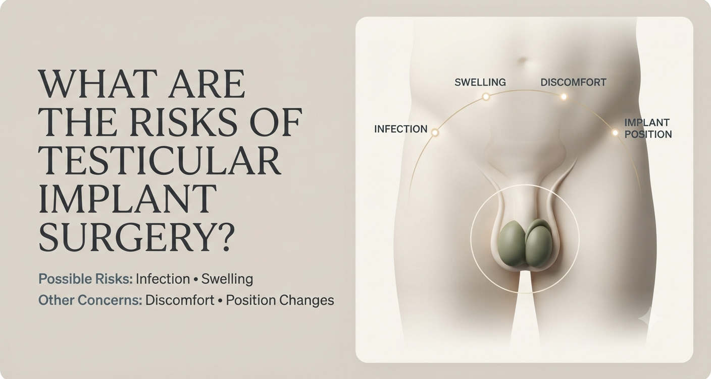 risks of testicular implant surgery