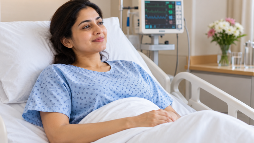 breast reduction anaesthesia and hospital stay
