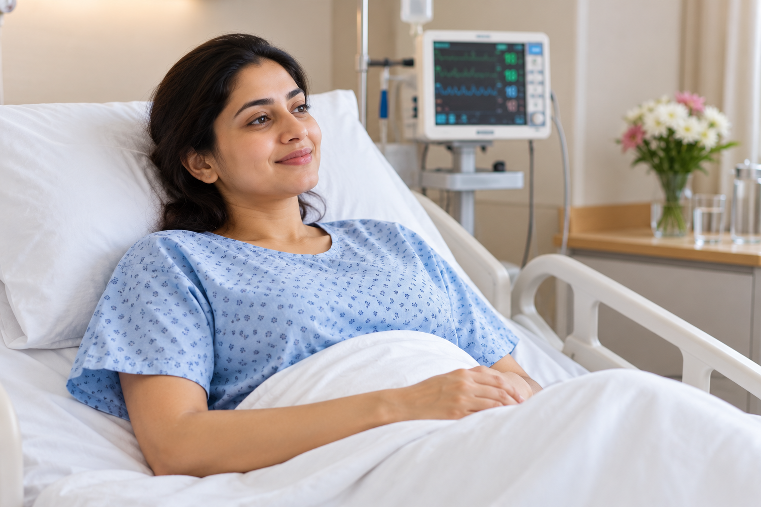 breast reduction anaesthesia and hospital stay