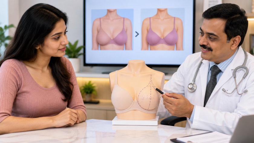 breast reduction for uneven breasts