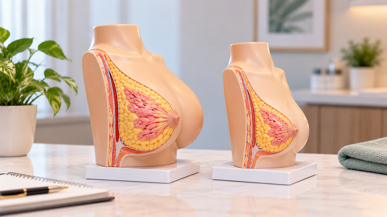 natural looking breast reduction