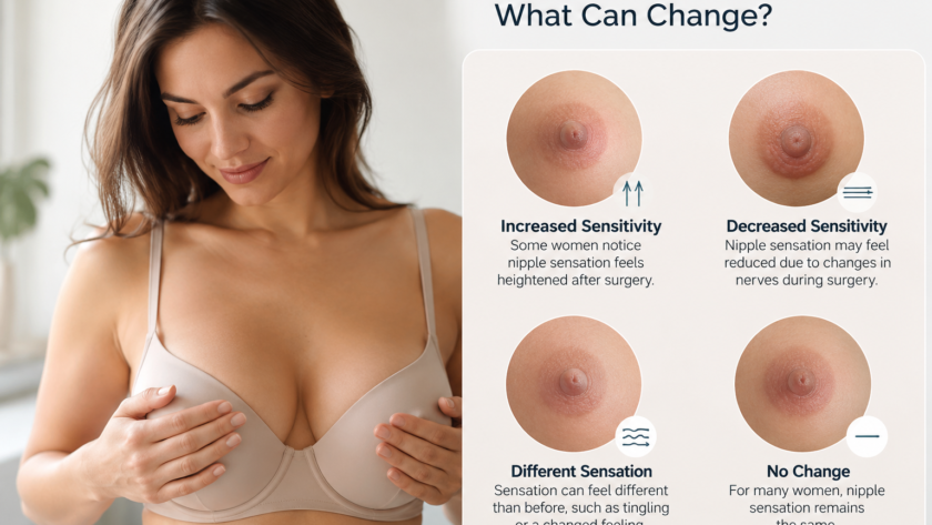 nipple sensation after breast implants