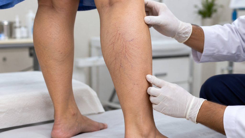 spider veins laser vs injections